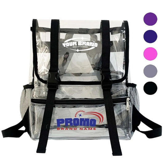 Large Capacity Clear Bags Stadium Approved School Backpacks