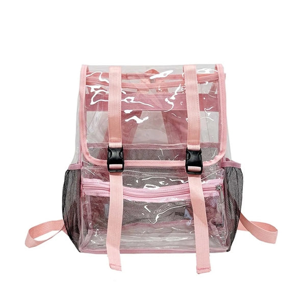 Large Capacity Clear Bags Stadium Approved School Backpacks