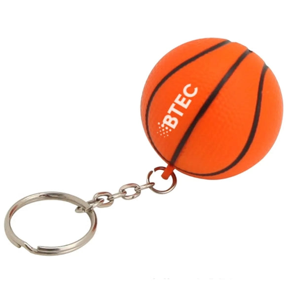 Mini Foam Tennis Baseball Volleyball KeyChains