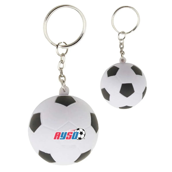 Mini Foam Tennis Baseball Volleyball KeyChains