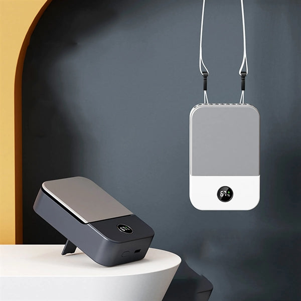 Led Digital Display Neck Fan