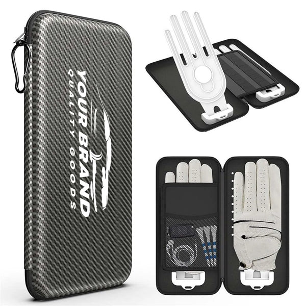 Professional Golf Accessories Box with Gloves Holder