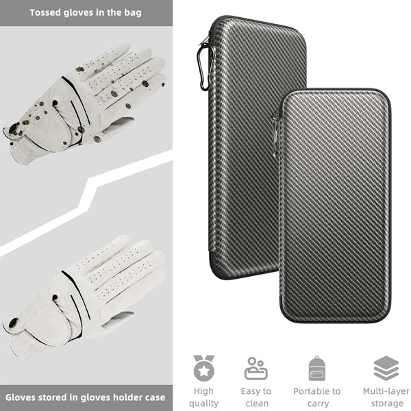 Professional Golf Accessories Box with Gloves Holder