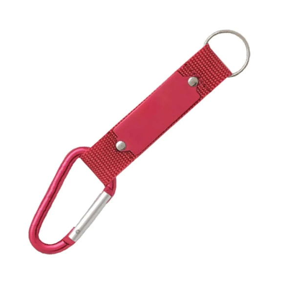Short Lanyard Keychain Key Strap With Aluminum Carabiner