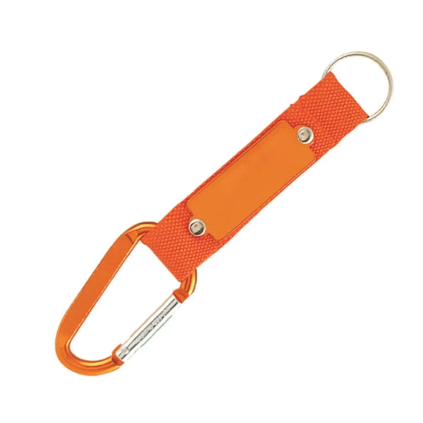 Short Lanyard Keychain Key Strap With Aluminum Carabiner