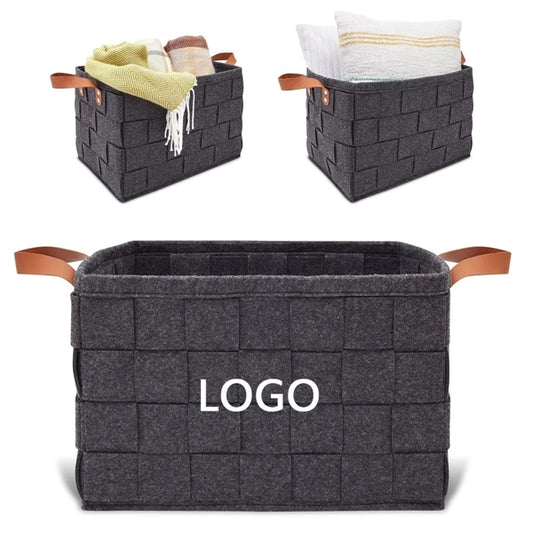 Felt Storage Basket Organizer