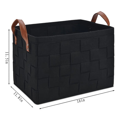 Felt Storage Basket Organizer