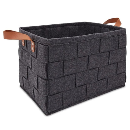 Felt Storage Basket Organizer