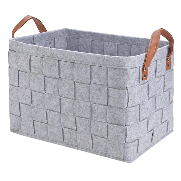 Felt Storage Basket Organizer