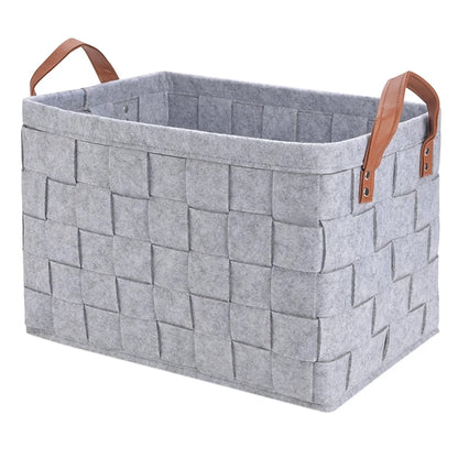 Felt Storage Basket Organizer