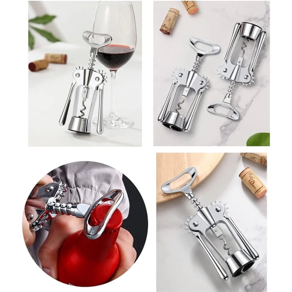 Zinc alloy Corkscrew bottle opener