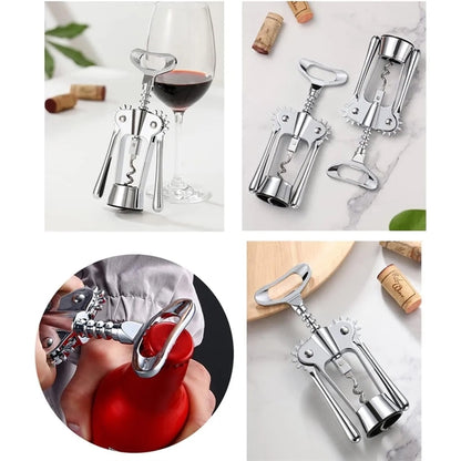 Zinc alloy Corkscrew bottle opener