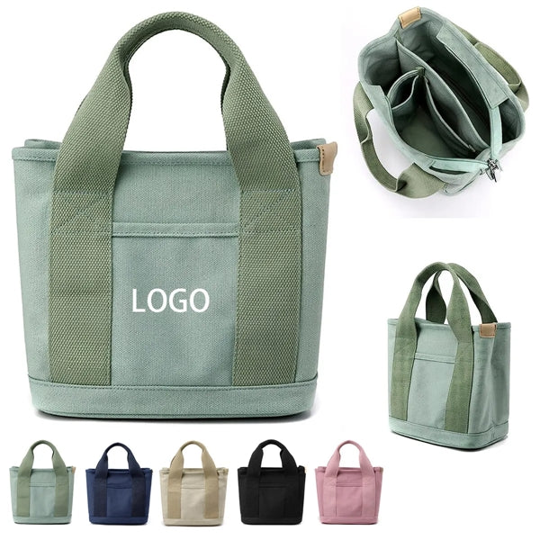 Large Capacity Multi-Pocket Handbag