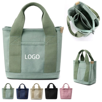 Large Capacity Multi-Pocket Handbag