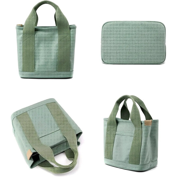 Large Capacity Multi-Pocket Handbag
