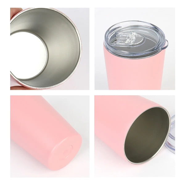 12Oz Insulated Tumbler With Lid