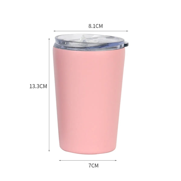 12Oz Insulated Tumbler With Lid