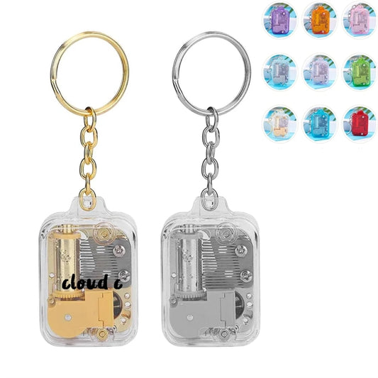 Acrylic Music Box Keychain