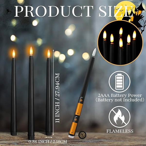 Led Light Taper Candles