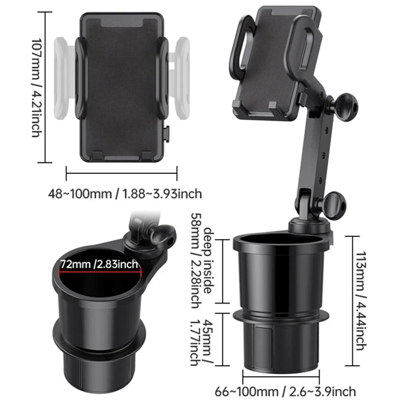Universal Car Cup Holder Phone Stand