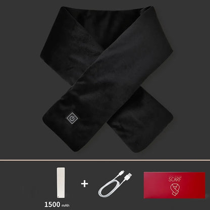 Heating scarf with 3 heat settings