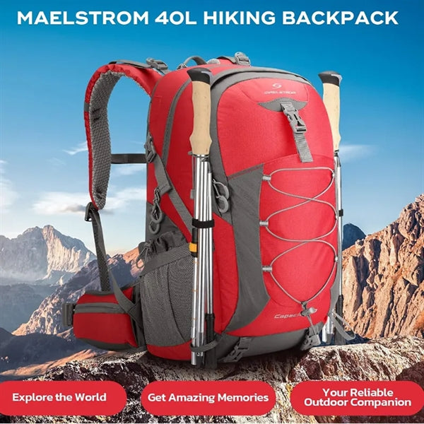 40L Waterproof Lightweight Travel Hiking Backpack