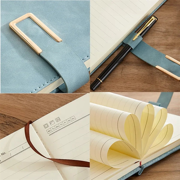 A5 Leather Notebook 200 Page
