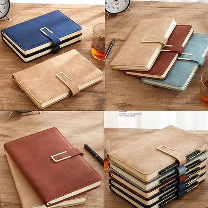 A5 Leather Notebook 200 Page