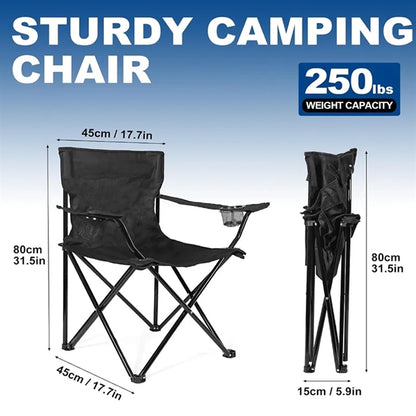 Lightweight Durable Portable Camping Hiking Beach Chairs