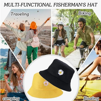 Reversible Cotton Travel Bucket Hat