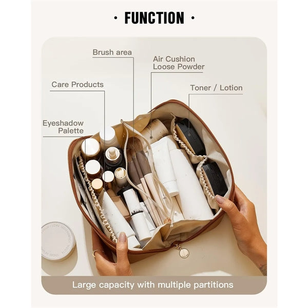 Custom Travel Large Capacity Cosmetic Make Up Bags Organizer