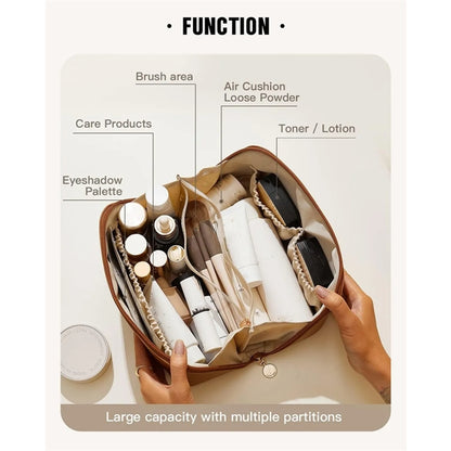 Custom Travel Large Capacity Cosmetic Make Up Bags Organizer