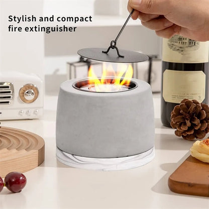 Personal Roundfire Tabletop Fire Pit Bowl Indoor & Garden