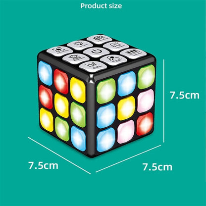 4-in-1 Handheld Flashing Cube Electronic Memory Brain Game