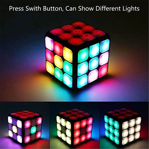 4-in-1 Handheld Flashing Cube Electronic Memory Brain Game