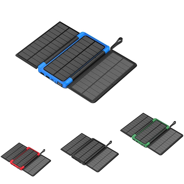 Custom Solar Power Bank Wirless Charger