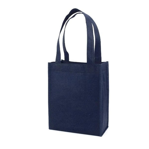 Non-Woven Mini Gift Tote Bag ( 8" X 4" X 10" )
