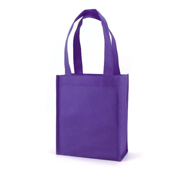 Non-Woven Mini Gift Tote Bag ( 8" X 4" X 10" )