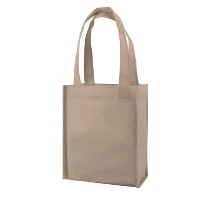 Non-Woven Mini Gift Tote Bag ( 8" X 4" X 10" )
