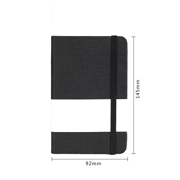 Leather Notebook Mini Hardcover Notepad