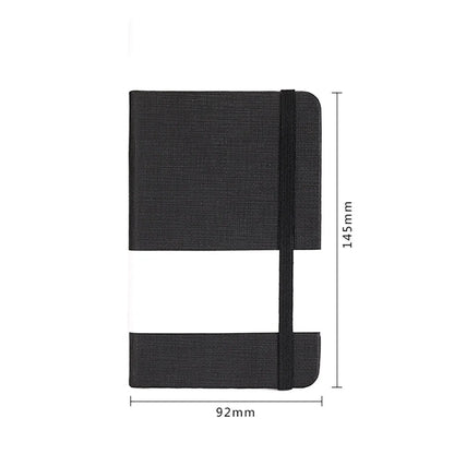 Leather Notebook Mini Hardcover Notepad