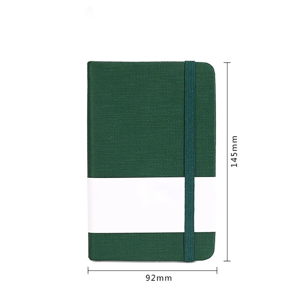 Leather Notebook Mini Hardcover Notepad