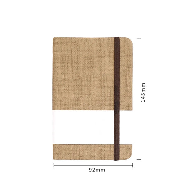 Leather Notebook Mini Hardcover Notepad