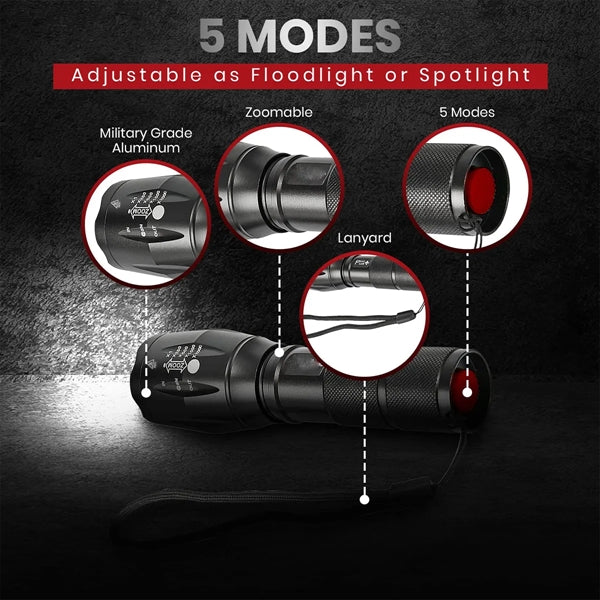 Rechargeable Tactical Flashlight