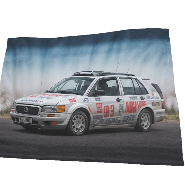 15" X 18" Sublimated Serged Hem Microfiber Rally Towel