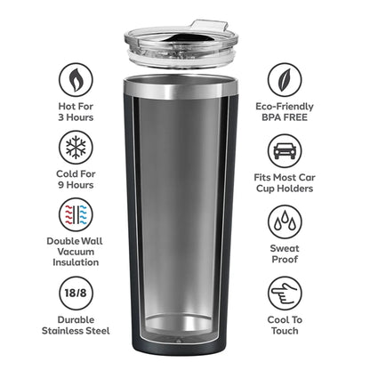 22Oz Tumbler Thermal Travel Mug