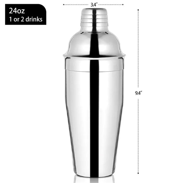 24OZ 304 Stainless Steel Cocktail Shaker