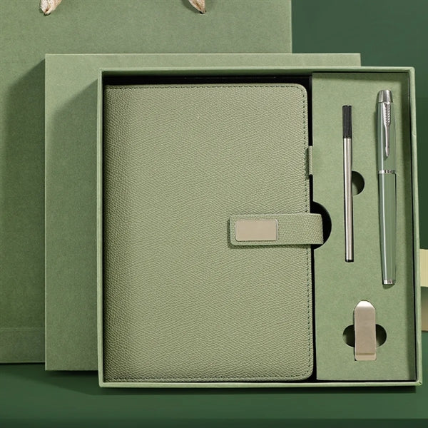 A5 Custom Luxurious Business High-End Notebook Gift Box Set