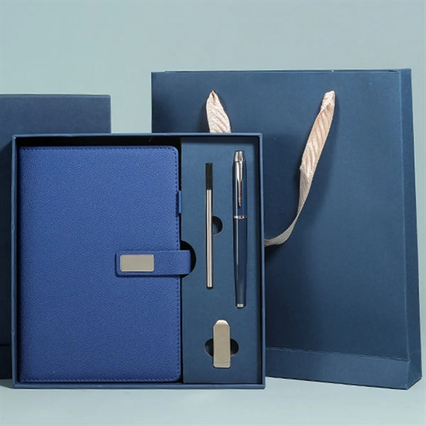 A5 Custom Luxurious Business High-End Notebook Gift Box Set