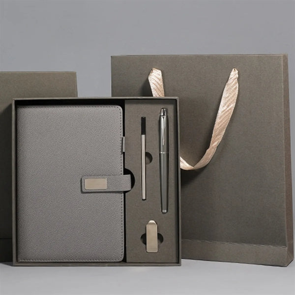 A5 Custom Luxurious Business High-End Notebook Gift Box Set